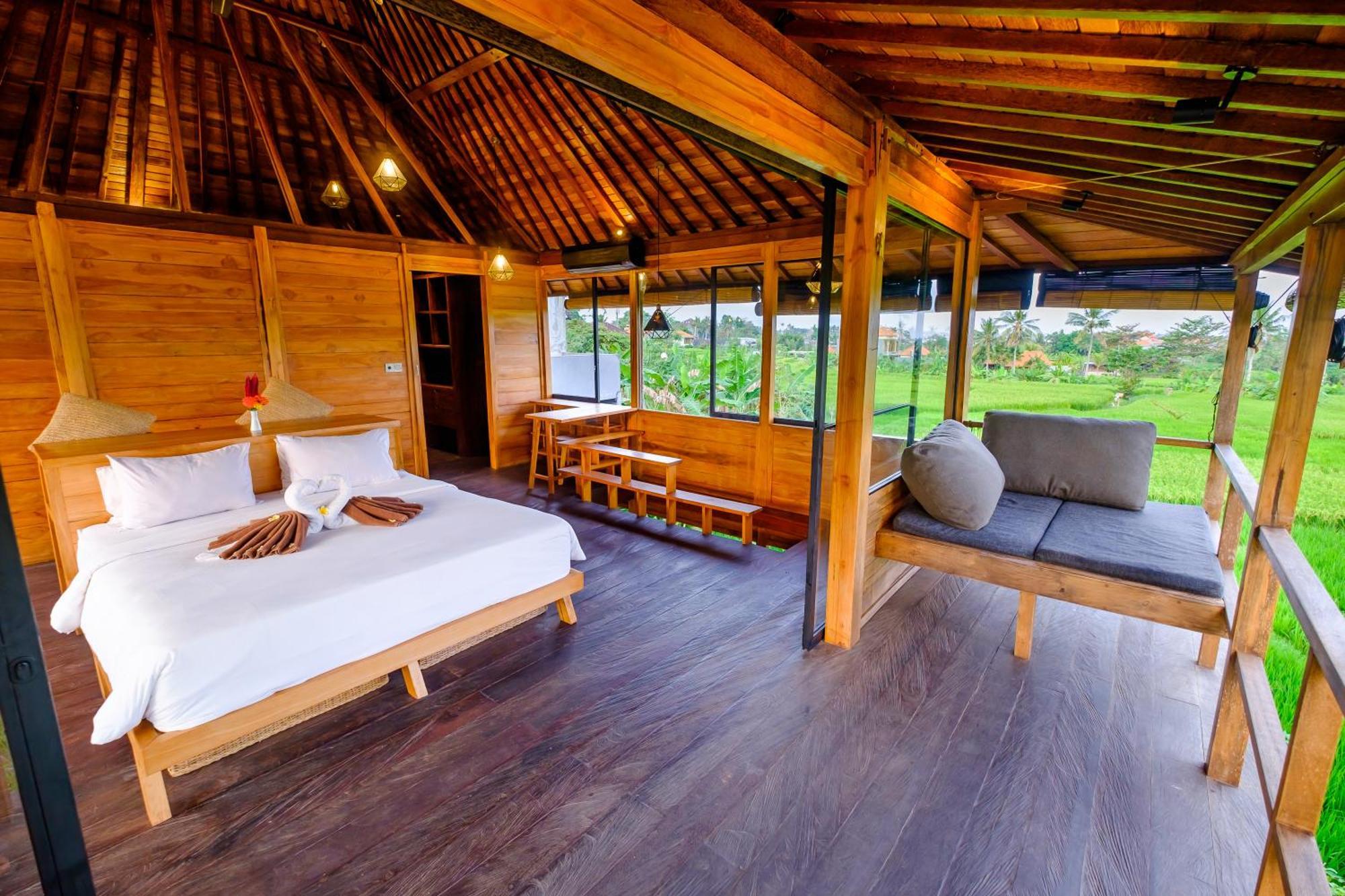 Canggu Wooden Green Paradise Chambre photo