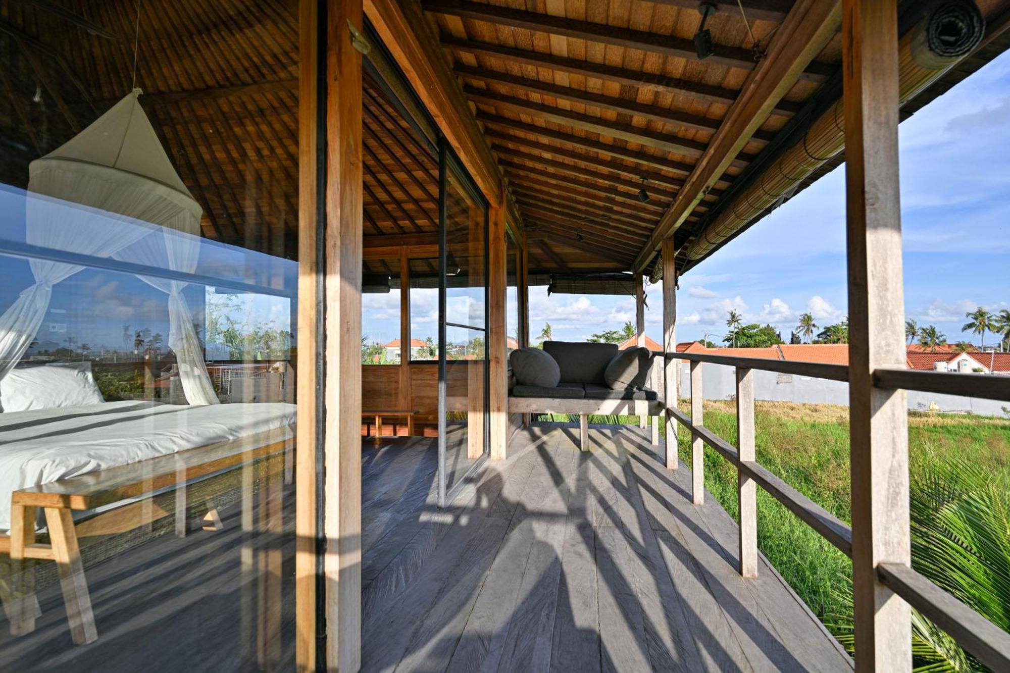 Canggu Wooden Green Paradise Extérieur photo